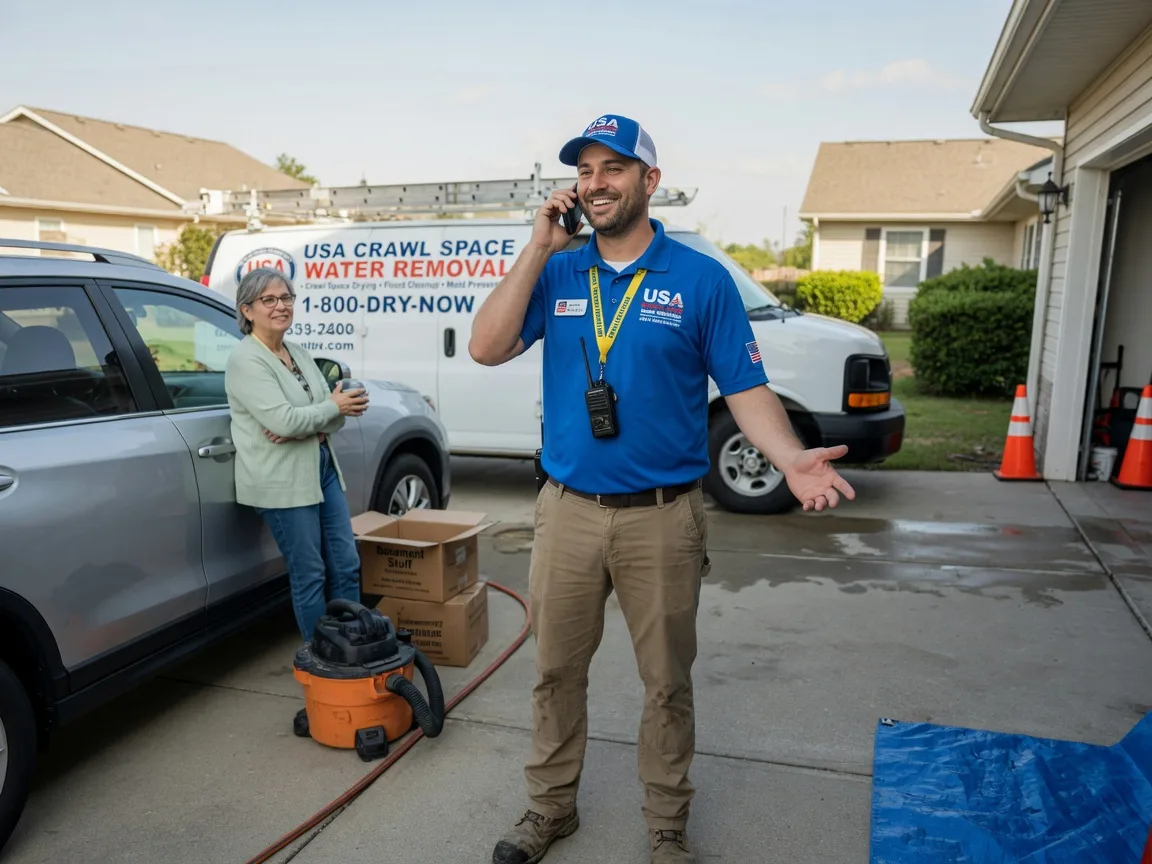 Crawl Space Water Removal Kellyton, AL FAQs